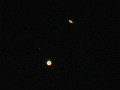 04 露出を落としてみると土星の輪もバッチリ映っていました(^o^) 天体望遠鏡を使わずこれだけ写れば大満足です。さて、年内の更新はこれで最後となりそうです。皆様、よいお年をお迎えください。NIkon COOLPIX P950
