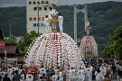 13 夏冬二つの祭りの共演は今度いつ見られるかわからない光景です。Canon EOS 5D Mark IV　Canon EF70〜200mmF4