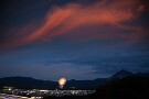 07 花火が始まる前の綺麗な夕焼けとコンポジットしてみました。ムービーもどうぞ。Canon EOS 5D Mark II　Canon EF24〜105mmF4