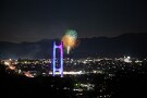 5 街からは秩父屋台囃子が遠く風に乗って聞こえます。夜風が涼しい夜でした。ムービーもどうぞ。Canon EOS 5D Mark IV　Canon EF24〜105mmF4
