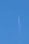 05 飛行機がすれ違っていきました。Canon EOS 5D Mark IV　SIGMA 150-600mm F5-6.3 DG OS HSM Contemporary
